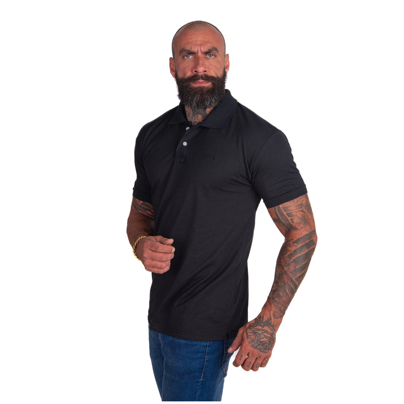 Kit com 5 Camisas Polo Masculinas