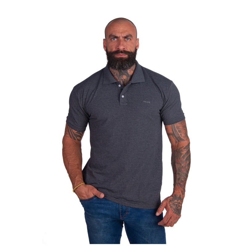 Kit com 5 Camisas Polo Masculinas